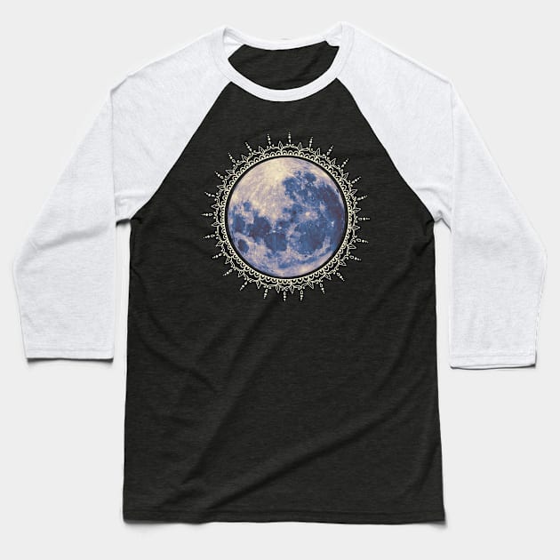 moon Baseball T-Shirt by vita95gelman